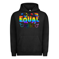 Pigment Black equal rights Urban Hoodie - Zillion Design Studio