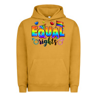 Pigment Peanut Butter equal rights Urban Hoodie - Zillion Design Studio