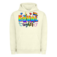Pigment Pistachio equal rights Urban Hoodie - Zillion Design Studio