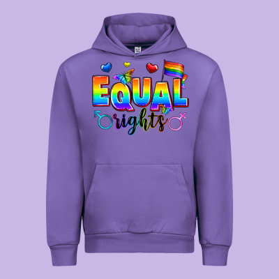 Equal Rights Urban Hoodie Designed By Zillion Design Studio