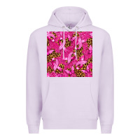Lilac Breast Cancer with Ribbon and Butterfly Premium Hoodie - texasbilliewilder
