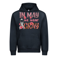 Navy In May We Wear Gray Urban Hoodie - texasbilliewilder