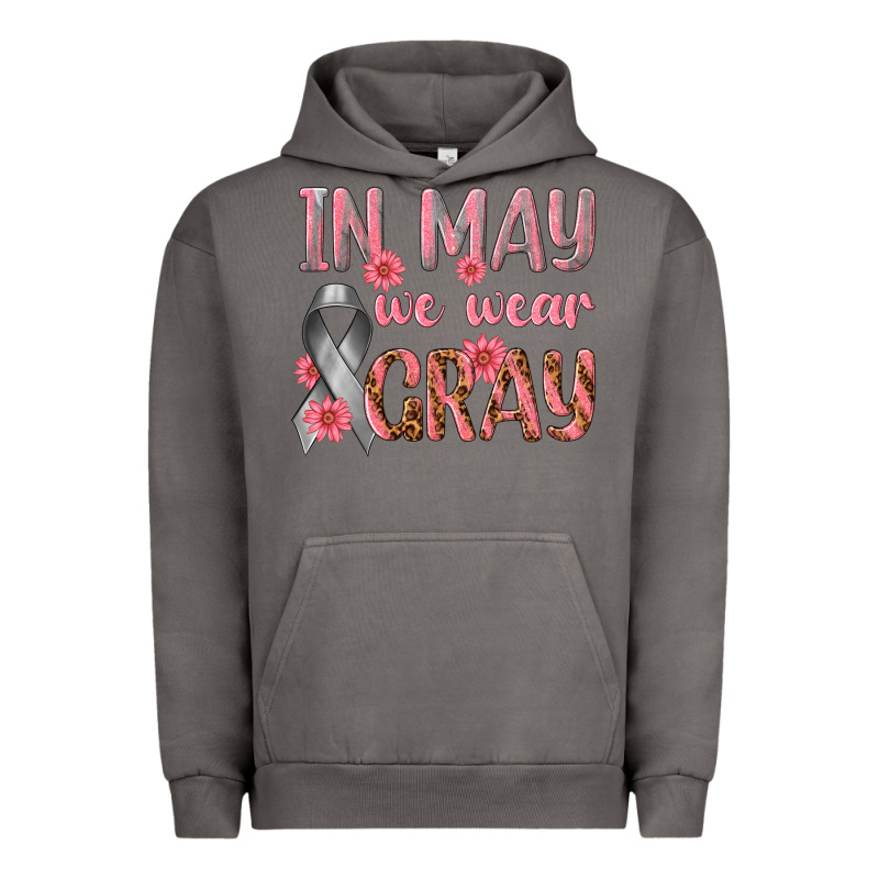 In May We Wear Gray Urban Hoodie by texasbilliewilder | Teevron