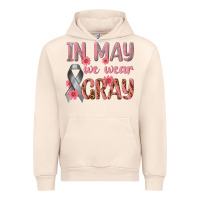 Sandshell In May We Wear Gray Urban Hoodie - texasbilliewilder