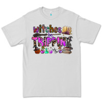 Dove Grey witches be trippin Premium Tee - CowhideDigitalArt