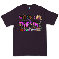 Plum witches be trippin Premium Tee - CowhideDigitalArt
