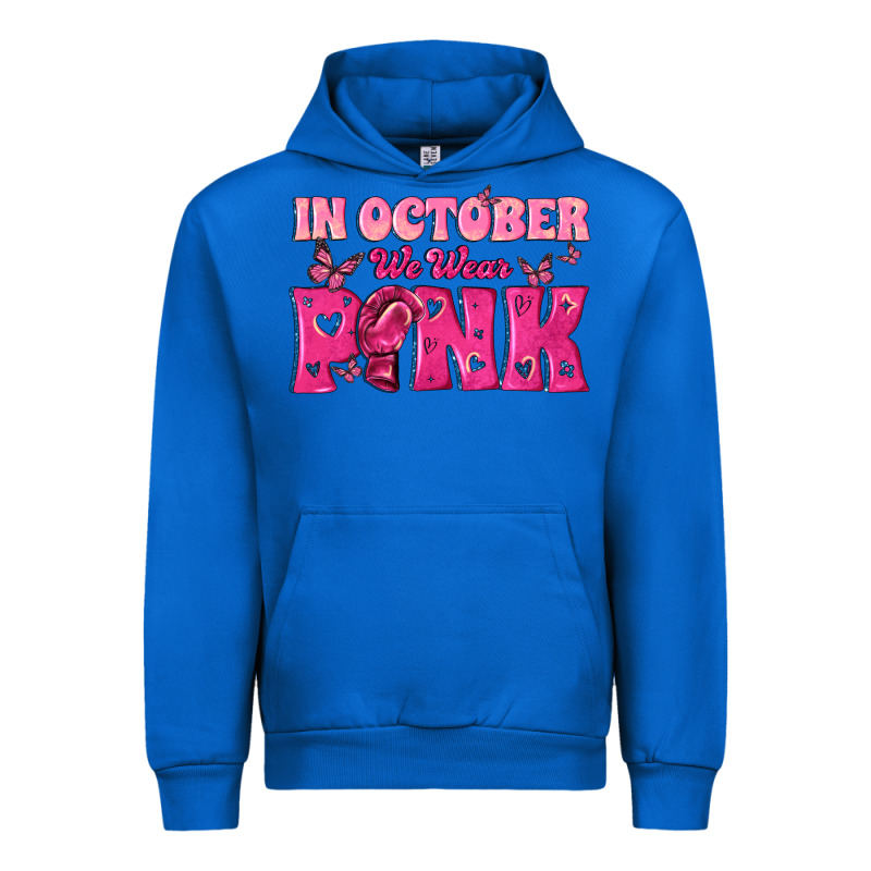 In October We Wear Pink Urban Hoodie by texasbilliewilder | Teevron
