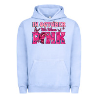 Pigment Grape Ice In October We Wear Pink Urban Hoodie - texasbilliewilder