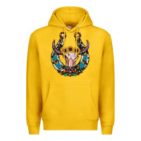 Lemon western horseshoe skull Premium Hoodie - RanaPortraitStore