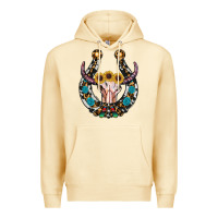Pina Colada western horseshoe skull Premium Hoodie - RanaPortraitStore