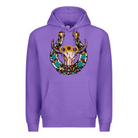 Purple western horseshoe skull Premium Hoodie - RanaPortraitStore