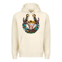 Tofu western horseshoe skull Premium Hoodie - RanaPortraitStore