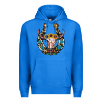 True Royal western horseshoe skull Premium Hoodie - RanaPortraitStore