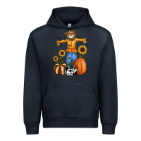 Navy pumpkin sunflower fall scarecrow Urban Hoodie - RanaPortraitStore