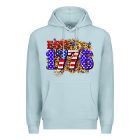 Blue Mist est. 1776 4th of july Premium Hoodie - Zillion Design Studio