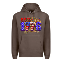 Coffee est. 1776 4th of july Premium Hoodie - Zillion Design Studio