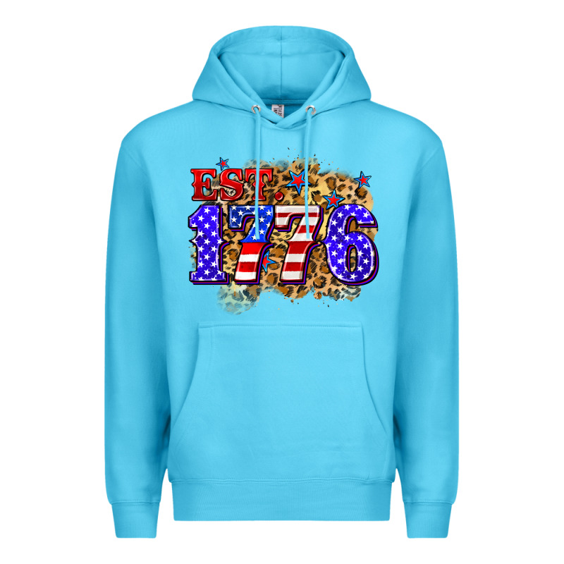 Est. 1776 4th Of July Premium Hoodie by Zillion Design Studio | Teevron