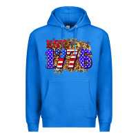 True Royal est. 1776 4th of july Premium Hoodie - Zillion Design Studio