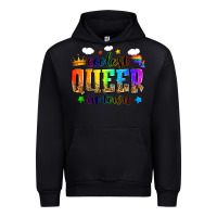 Black coolest queer in town Urban Hoodie - Zillion Design Studio