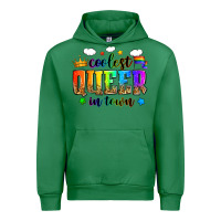 Emerald coolest queer in town Urban Hoodie - Zillion Design Studio