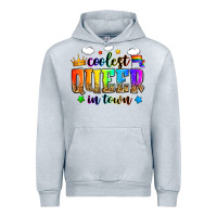Heather Grey coolest queer in town Urban Hoodie - Zillion Design Studio