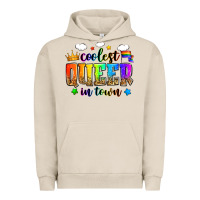 Pigment French Oak coolest queer in town Urban Hoodie - Zillion Design Studio