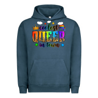 Pigment Midnight Navy coolest queer in town Urban Hoodie - Zillion Design Studio