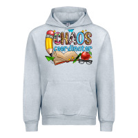 Heather Grey chaos coordinator Urban Hoodie - Zillion Design Studio