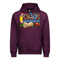 Mauve Wine chaos coordinator Urban Hoodie - Zillion Design Studio