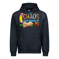 Navy chaos coordinator Urban Hoodie - Zillion Design Studio