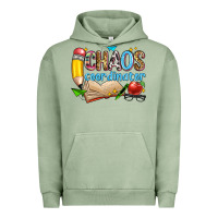 Pigment Oil Green chaos coordinator Urban Hoodie - Zillion Design Studio
