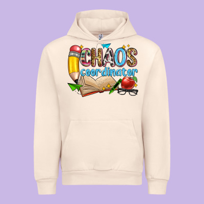 Chaos Coordinator Urban Hoodie Designed By Zillion Design Studio