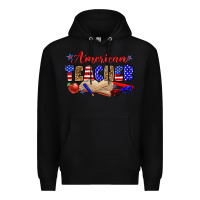 Black American teacher Premium Hoodie - Zillion Design Studio
