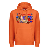 Carrot American teacher Premium Hoodie - Zillion Design Studio