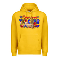 Lemon American teacher Premium Hoodie - Zillion Design Studio