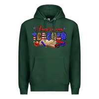 Sports Green American teacher Premium Hoodie - Zillion Design Studio
