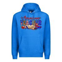 True Royal American teacher Premium Hoodie - Zillion Design Studio