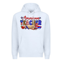 White American teacher Premium Hoodie - Zillion Design Studio