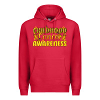 Cardinal Childhood Cancer Awareness Premium Hoodie - texasbilliewilder