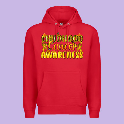 Childhood Cancer Awareness Premium Hoodie Designed By Texasbilliewilder