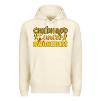 Sandshell Childhood Cancer Awareness Premium Hoodie - texasbilliewilder