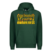 Sports Green Childhood Cancer Awareness Premium Hoodie - texasbilliewilder
