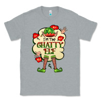 Heather Grey im the chatty elf Classic Tee - FaDigitalArtStudio