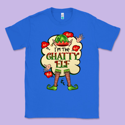 Im The Chatty Elf Classic Tee Designed By Fadigitalartstudio