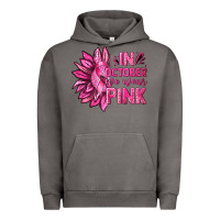Pigment Tornado In October We Wear Pink Sunflower Urban Hoodie - texasbilliewilder