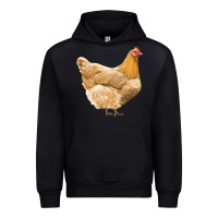 Black chicken Urban Hoodie - RanaPortraitStore