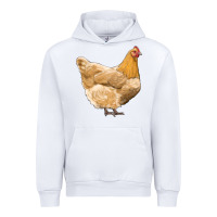 White chicken Urban Hoodie - RanaPortraitStore