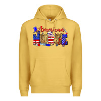 Antique Gold American nurse Premium Hoodie - Zillion Design Studio
