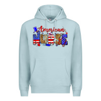 Blue Mist American nurse Premium Hoodie - Zillion Design Studio
