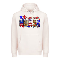 Pale Pink American nurse Premium Hoodie - Zillion Design Studio